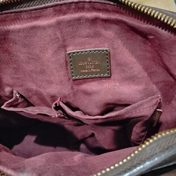 Louis Vuitton Brown Checkered Handbag - Picture 3 of 5